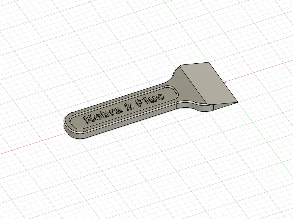 Anycubic Kobra 2 Plus Build Plate Scraper Tool