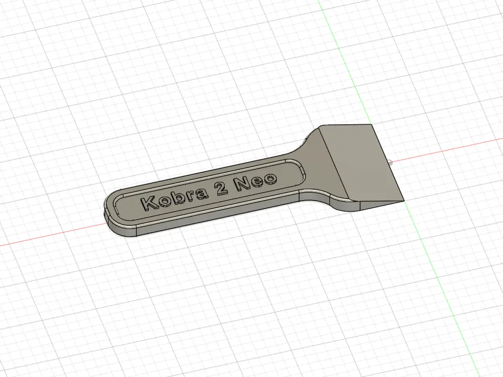 Kobra 2 Neo Build Plate Scraper Tool