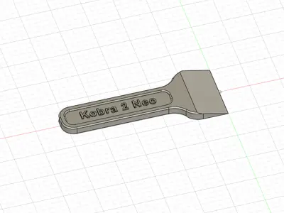Kobra 2 Neo Build Plate Scraper Tool