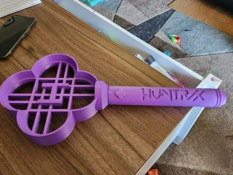Kpop Demon hunter Huntrix(Huntr/x) light Stick