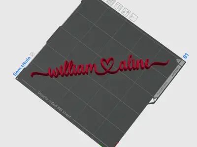 Custom Name Desk Stand