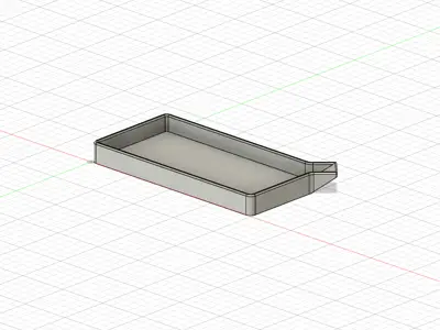 Small Parts Sorting Tray with Pour Spout