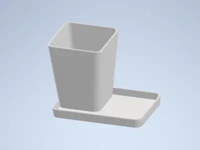 Desk Organizer with Tray