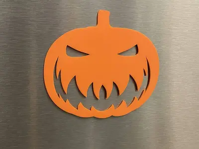 halloween pumpkin fridge maggnet