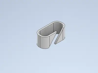Small Cable Clip / Wire Holder (30mm x 12mm)