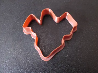 Halloween ghost cookie cutter