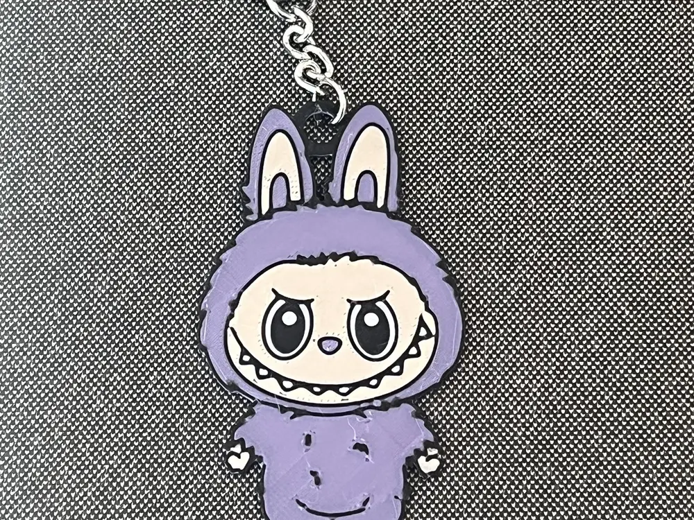 Labubu Bunny Keychain – Cute Cartoon Style