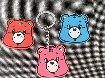 Carebear Keychain - Cute cartoon style
