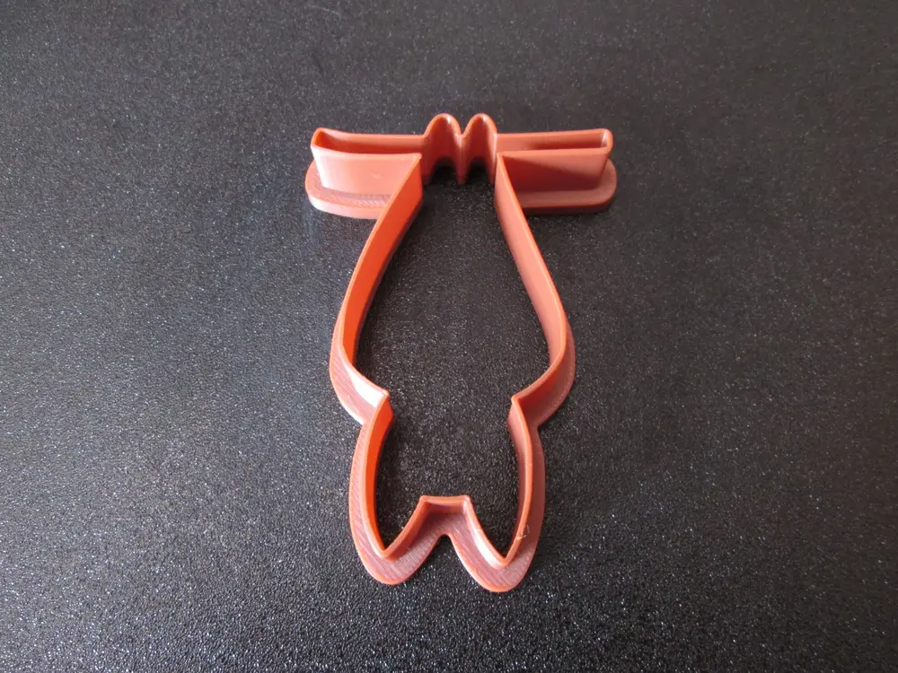 Halloween hanging bat cookie cutter