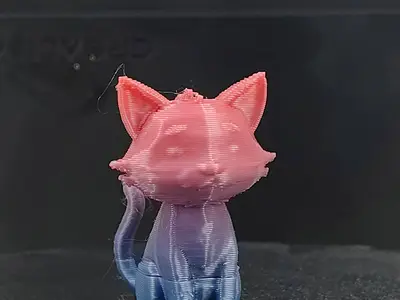 cute cat keychain