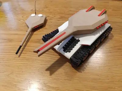 Futuristic tank