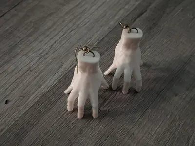hand earring