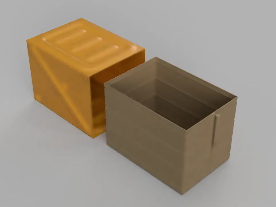Stackable, vase compatible storage box