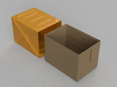 Stackable, vase compatible storage box