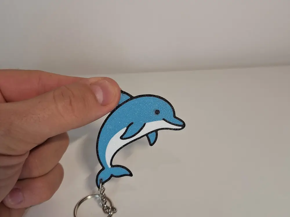 Dolphin Keychain