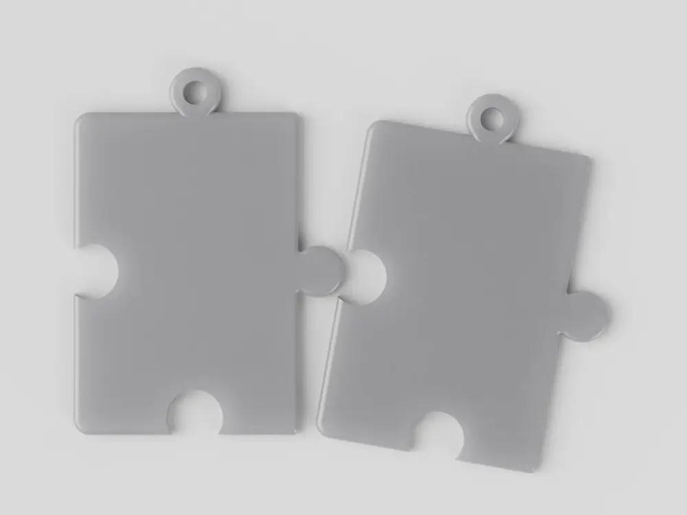 Puzzle Keychain