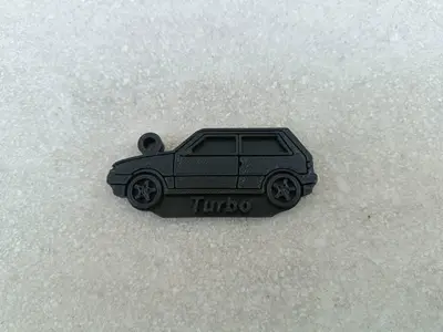 Fiat Uno Turbo keychain