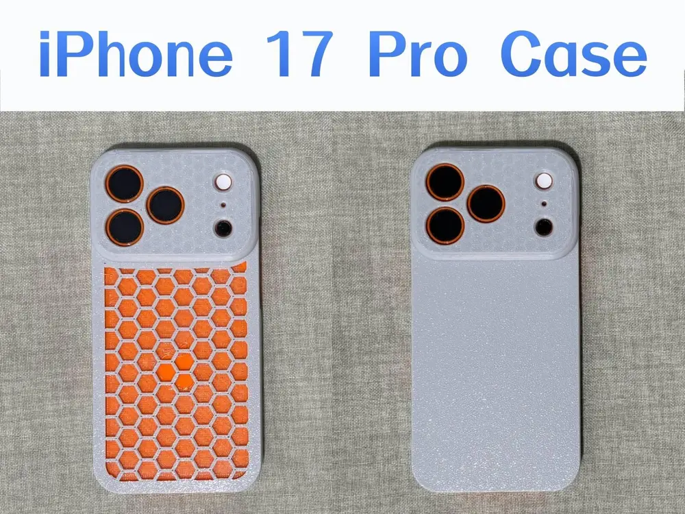 iPhone 17 Pro手机壳（蜂窝版和平底版）