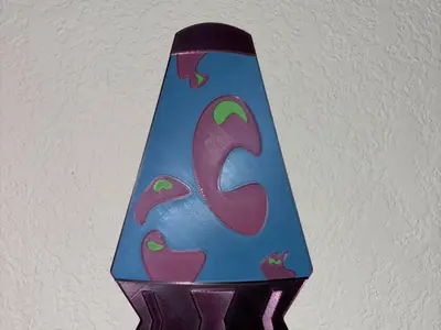 Lava Lamp Wall  Decor