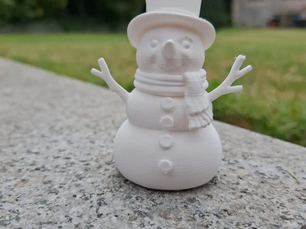 Dapper Snowman with Top Hat