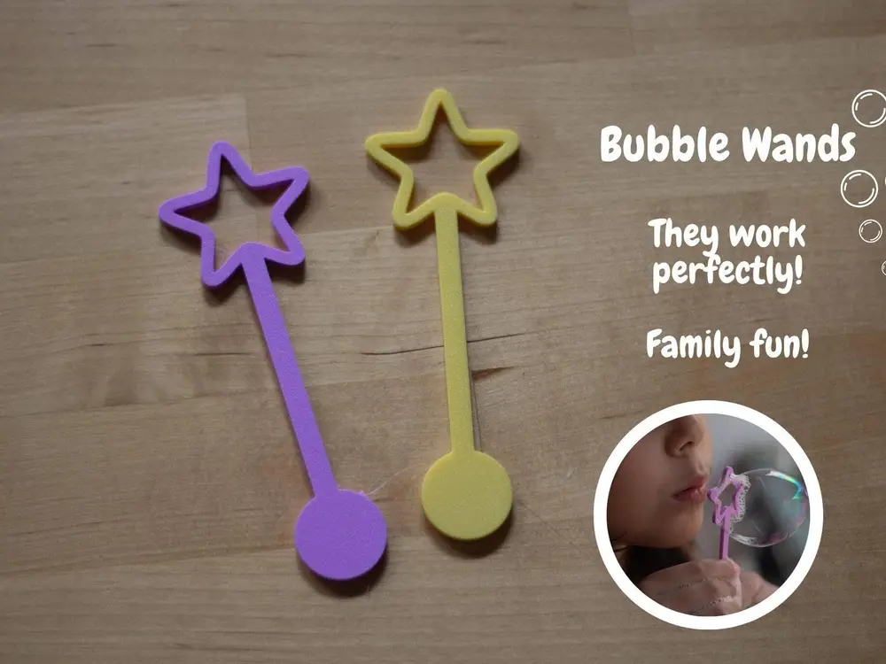 Star Bubble Wand