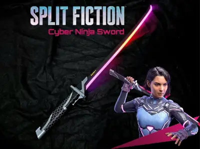Cyber Ninja Sword from Split Fiction