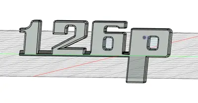 Fiat 126p logo