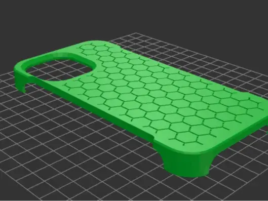 iphone 14 PRO MAX case cover Hexagone articulated