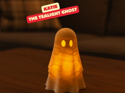 THE TEALIGHT GHOST - KATIE / HALLOWEEN DECOR