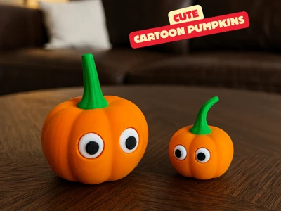 LITTLE PUMPKIN / CUTE CARTOON PUMPKIN / HALLOWEENDECOR