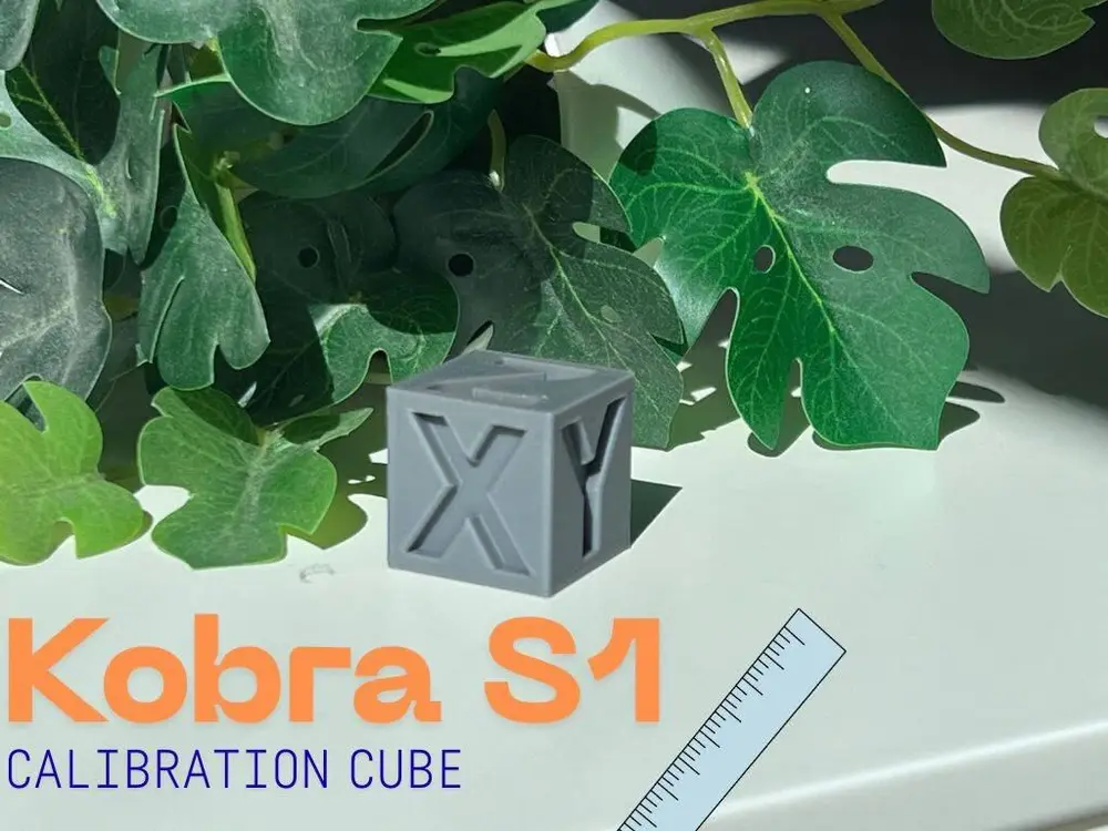Calibration Cube Kobra S1