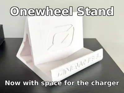 Onewheel Pint Stand with Charger Compartment