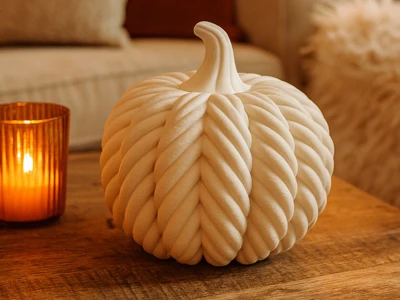 ROPE PUMPKIN / AUTUMN DECOR / HALLOWEEN DECOR