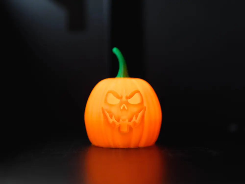 Creepy Pumpkin Tealight