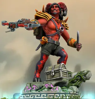 Tiefling fighter