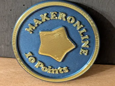 Makeronline 10 points coin