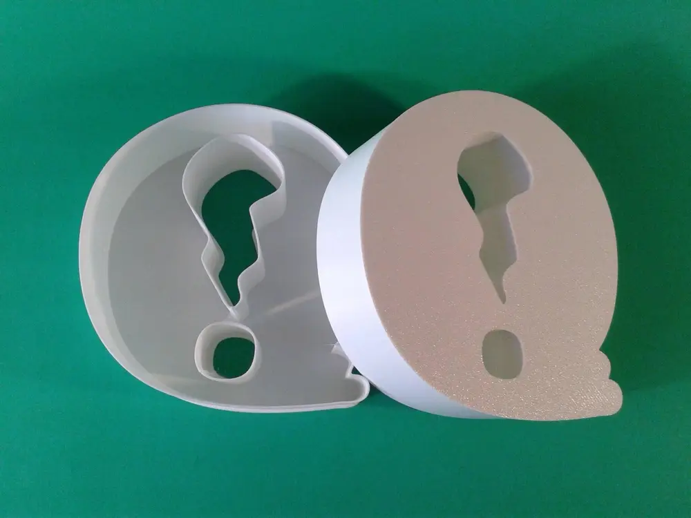 Ghost EXCLAMATION MARK, nestable box (v2)