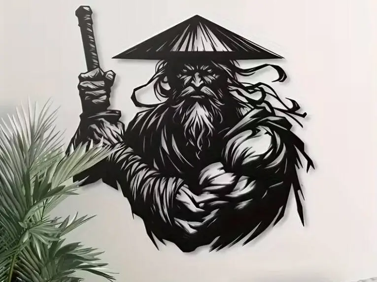 Samurai Warrior Wall Art