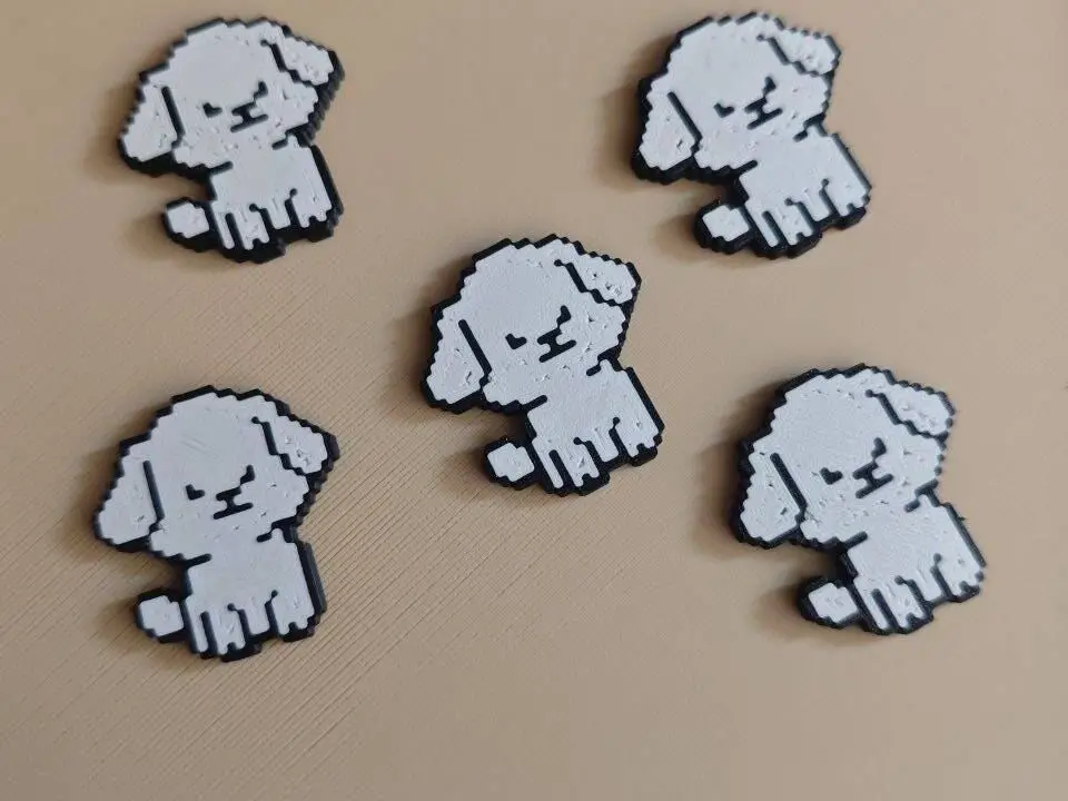 Dog magnet 8-bit