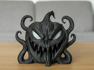 VENOM PUMPKIN WITH TENTACLE / HALLOWEENDECOR