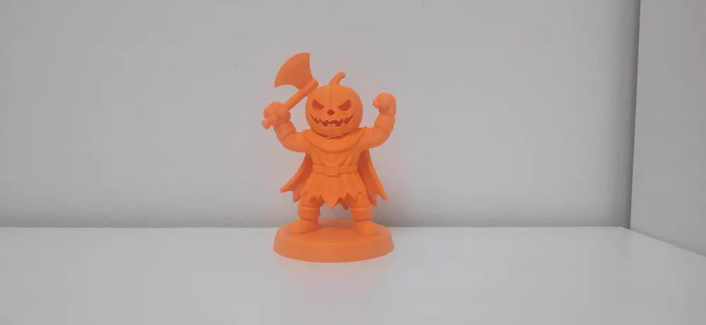 Halloween Pumpkin Warrior