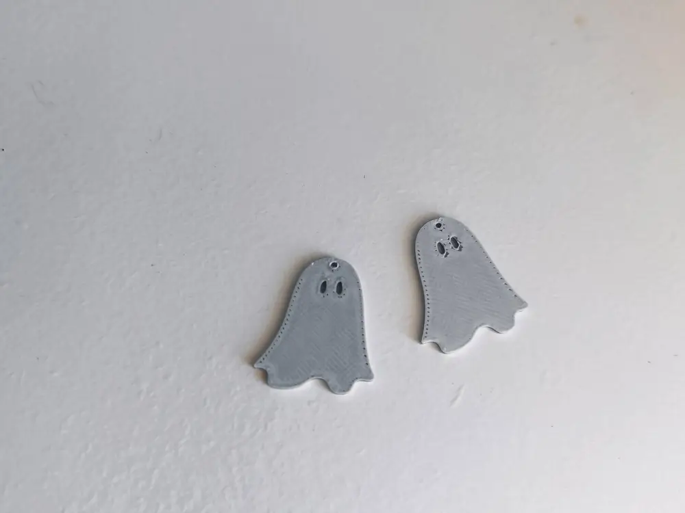 Ghost earrings
