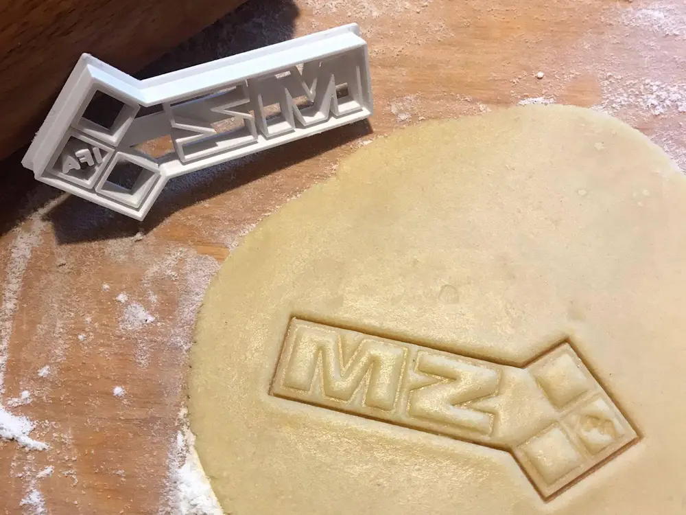 MZ Logo Cookie Cutter