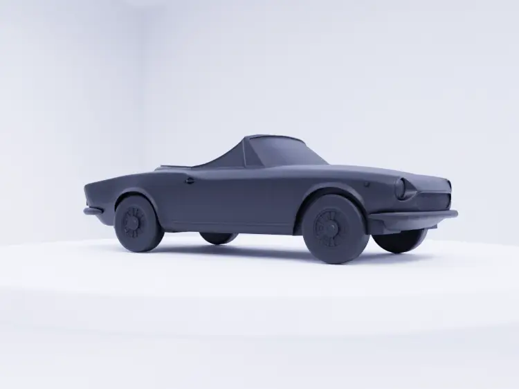 Fiat 124 Spider - Classic Italian Convertible Model