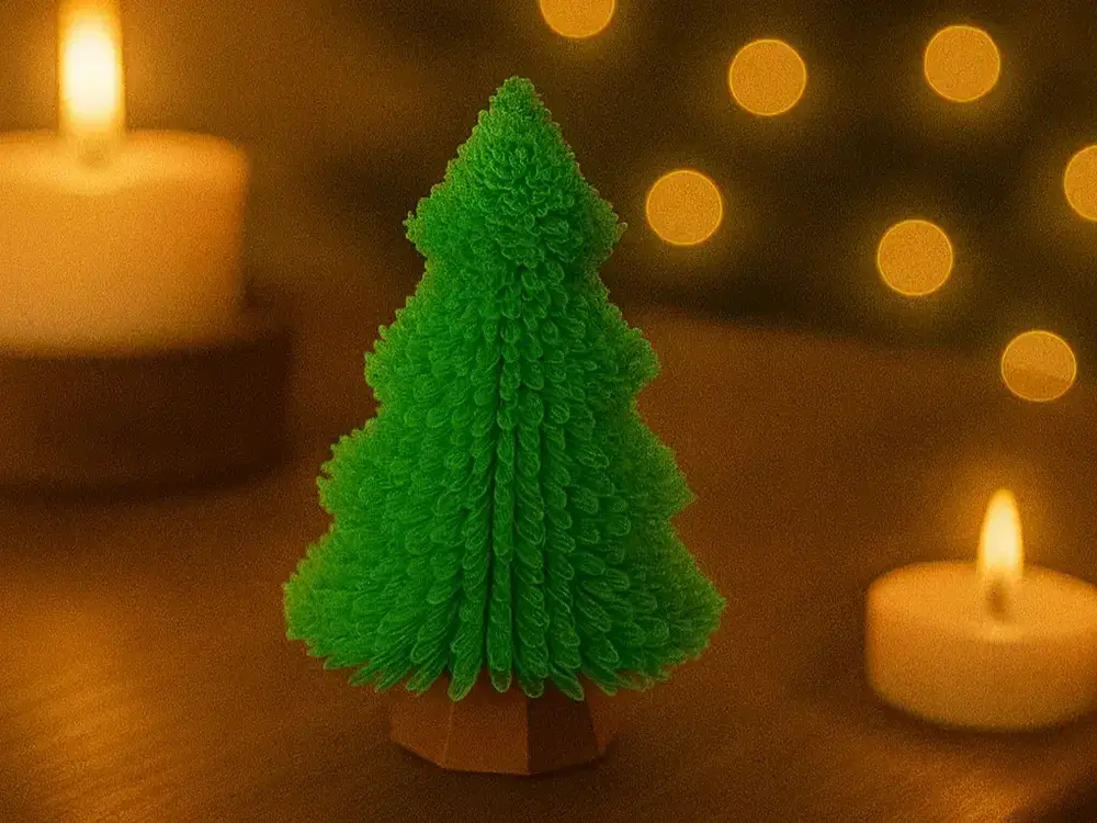 Fluffy Christmas Tree