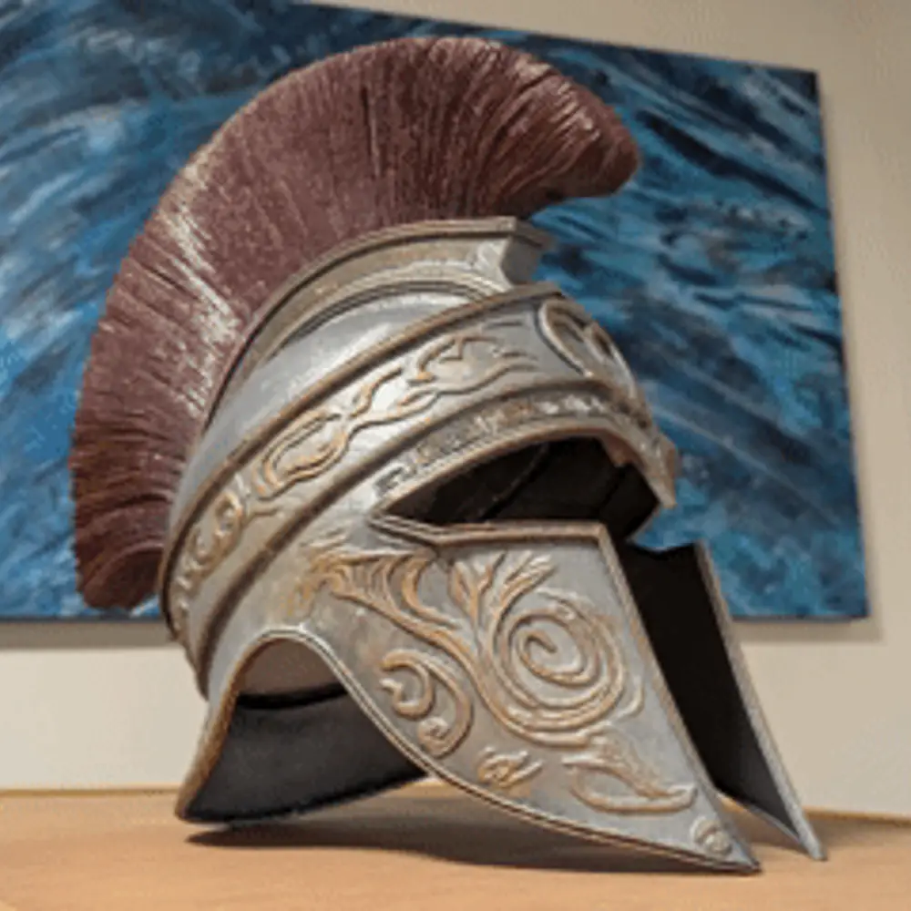 Grec soldier Helmet and Sword