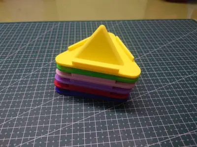 三角锥手机支架