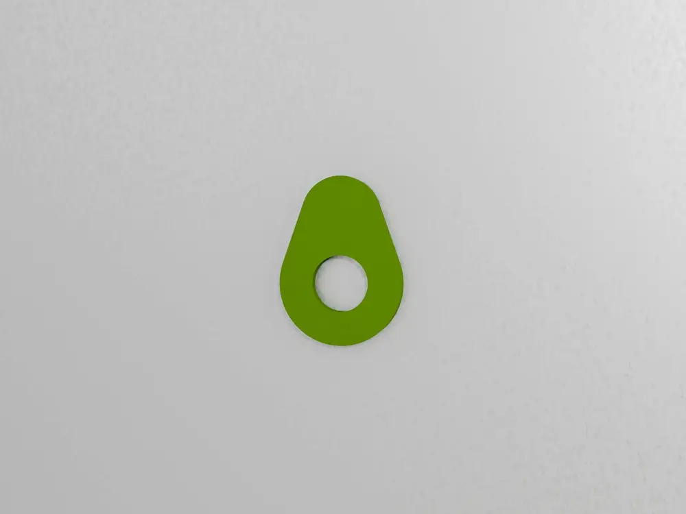 Avocado Fridge Magnet