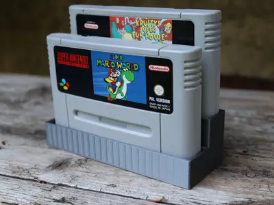 SNES Cartridge Holder Reloaded