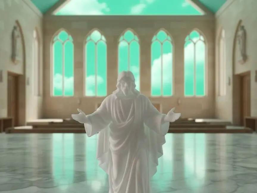 Divine Embrace – Jesus Statue